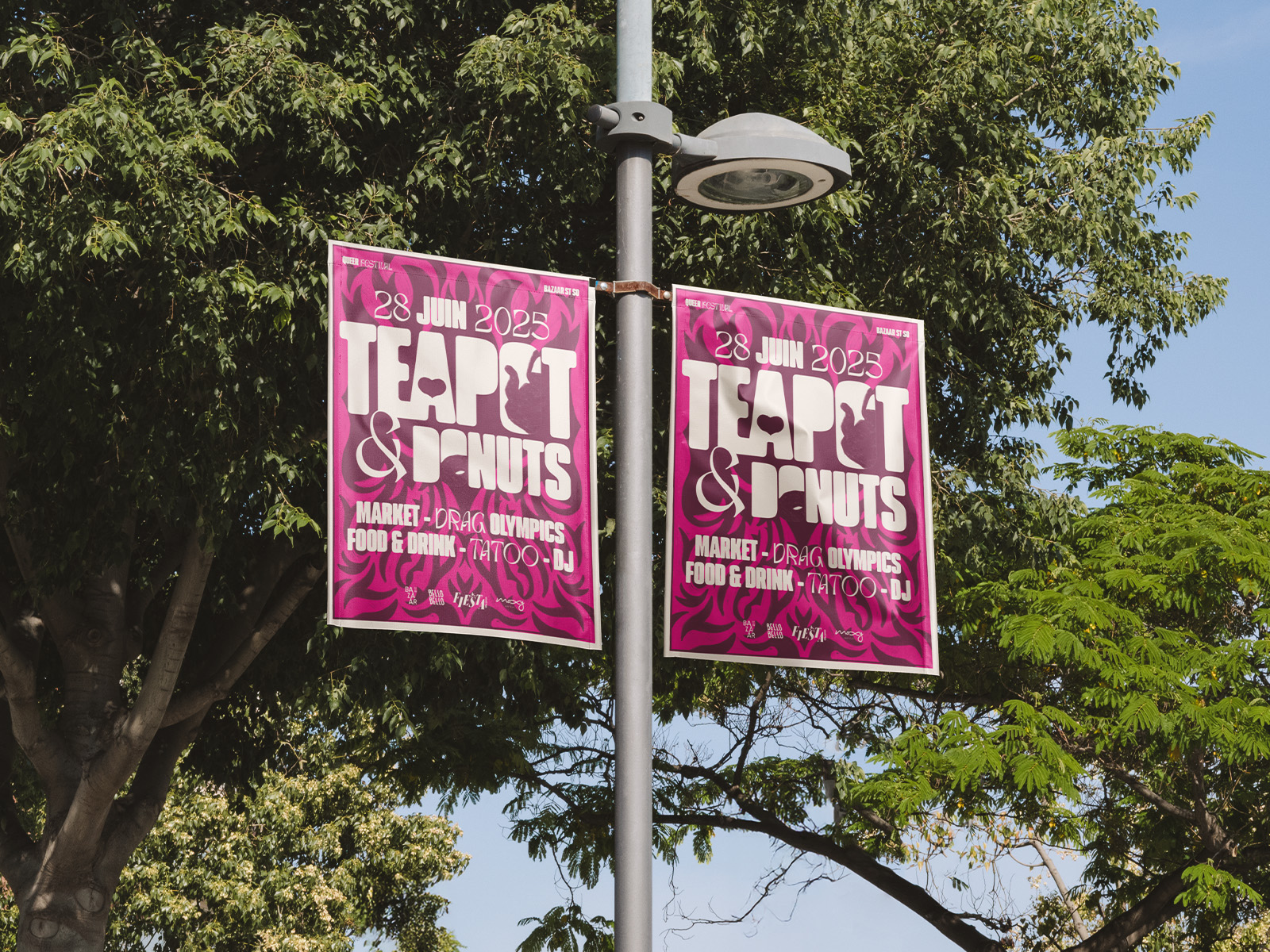 teapot and donuts