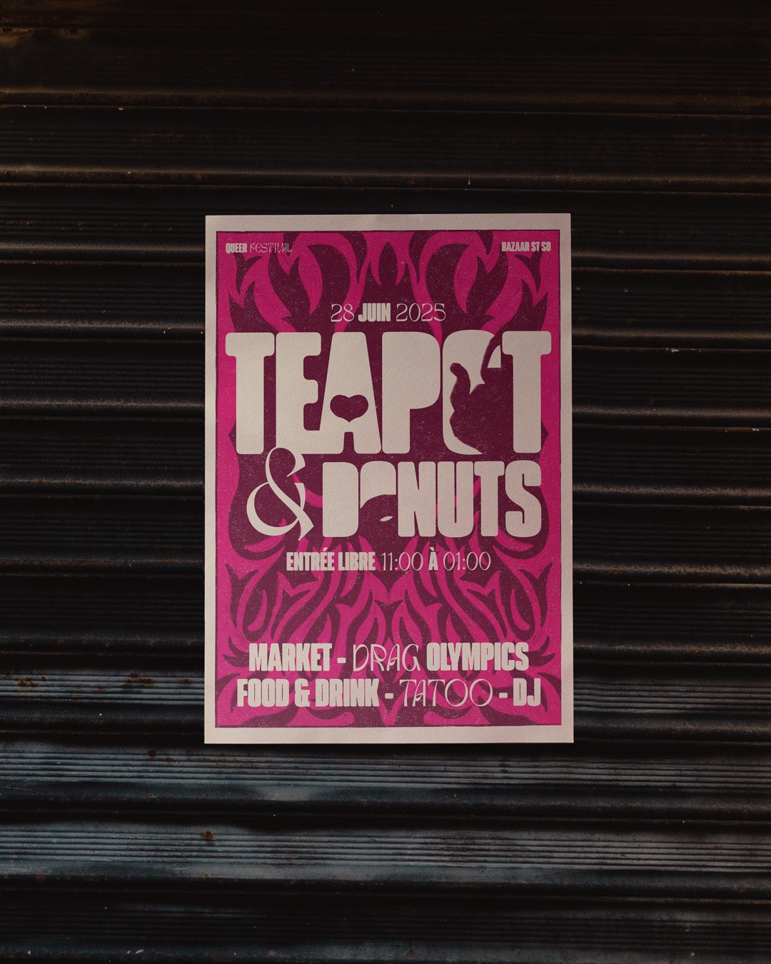 teapot and donuts